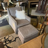 CHAIR & OTTOMAN