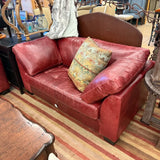 LEATHER LOVESEAT