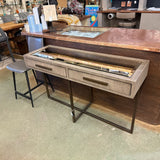 CENTURY MIRRORED TOP CONSOLE