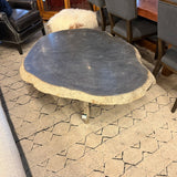 STONE TOP COFFEE TABLE