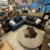 CUSTOM LEATHER SECTIONAL