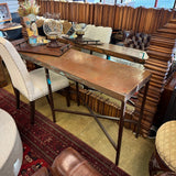COPPER HAMMERED SOFA TABLE
