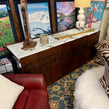 STONE TOP CABINET