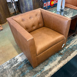 SWIVEL LEATHER CHAIR 105426