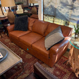 LEATHER SLEEPER SOFA QUEEN