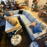 AMERICAN LEATHER CO SECTIONAL