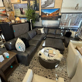 LEATHER SECTIONAL 5 PC