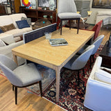 WEST ELM PARKER DINING TABLE 1 LV