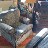 CHAIR & OTTOMAN