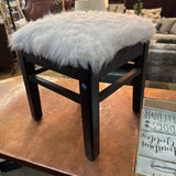 FUR STOOL