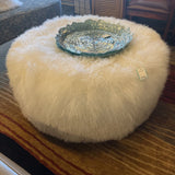 TIBETAN ROUND OTTOMAN 3'