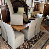 RH SLIPCOVER CHAIRS PAIR