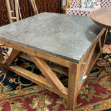 ARHAUS STONE TOP COFFEE TABLE