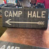 CAMP HALE SIGN