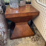 WOOD END TABLE