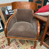 MOHAIR ARMCHAIR