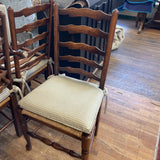 LADDERBACK CHAIR W RUSH SET 8