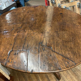 RUSTIC ROUND TABLE