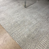 RUG WHITE BLUE 6X9