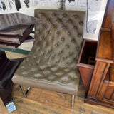 SAFAVIEH TUFTED CHAIR