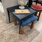 IRON END TABLE