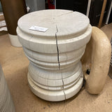 TALI BLEACHED WOOD END TABLE 104584