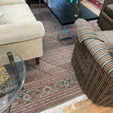RUG PINK TAN OLIVE 6.8X7.9