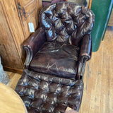 HICKORY CHAIR CHAIR W OTTOMAN