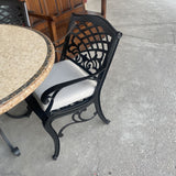 JEANNINE METAL OUTDOOR ARMCHAIRS PAIR