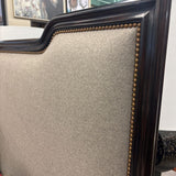FABRIC WOOD BED QUEEN
