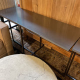 STONE TOP SOFA TABLE