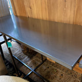 STONE TOP SOFA TABLE
