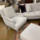 HICKORY CHAIR CO CHAIR W OTTOMAN