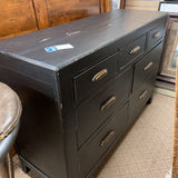 DRESSER BLACK W 7 DRWRS