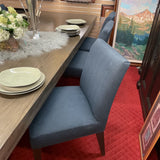 DINING CHAIRS SET 9 2ARM 7SIDE
