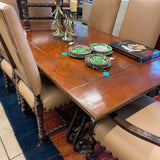 DINING TABLE 2 LVS IRON BASE