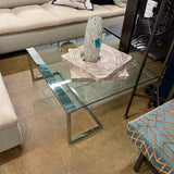 GLASS COFFEE TABLE