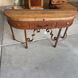RUSTIC SOFA TABLE