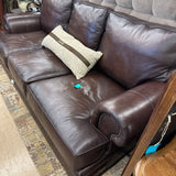 BERNHARDT LEATHER SOFA