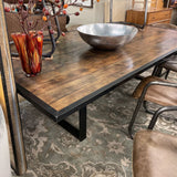 DINING TABLE IRON EDGE