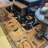 RUG TUFENKIAN 10x14 black gold multi