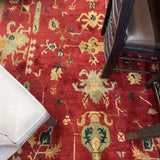 RUG TUFENKIAN RED 5.5X8.5