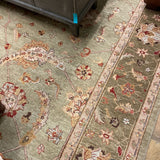 RUG TAN CELERY OLIVE 10X15