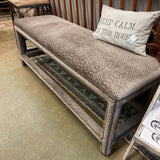 LEE FABRIC BENCH