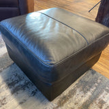 LEATHER OTTOMAN