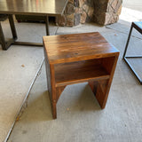 RUSTIC END TABLE