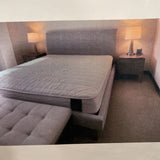 BED FABRIC PLATFORM KING