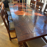 WOOD DINING TABLE