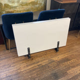 TWIN PLATFORM METAL BASE W TUNDLE & MATTRESS