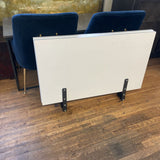 TWIN PLATFORM METAL BASE W TUNDLE & MATTRESS